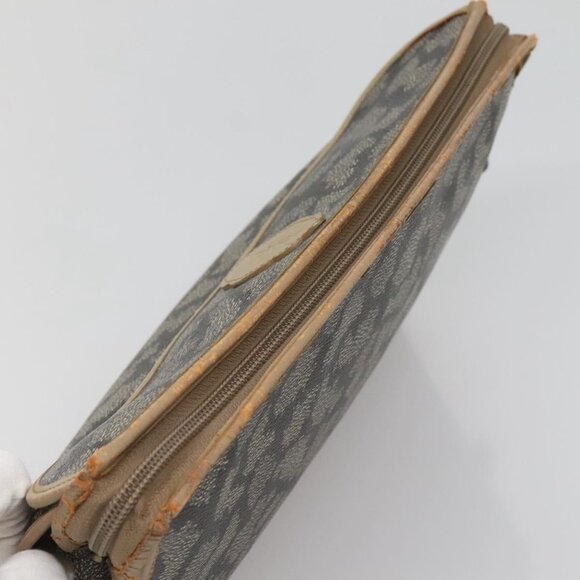 SAINT LAURENT Clutch Bag 2Set Beige Brown gold Auth - Picture 16 of 16